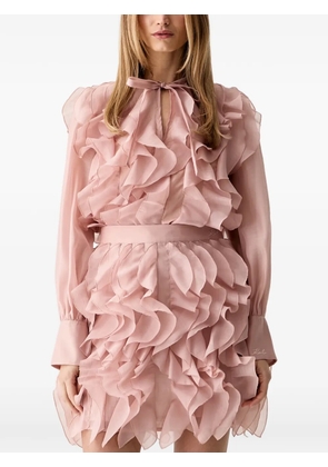 Karl Lagerfeld ruffled blouse - Pink