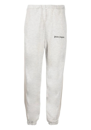 Palm Angels logo-print track pants - Grey