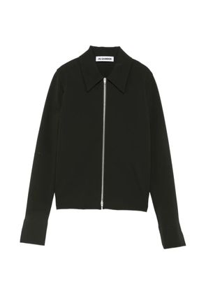 Jil Sander zip-fastening jacket - Black