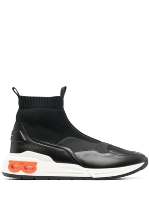 Ferragamo Gancini Sock high-top sneakers - Black