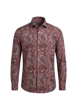Xacus paisley-print shirt - Red