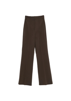 Sportmax Volonta high-waisted wide-leg trousers - Brown