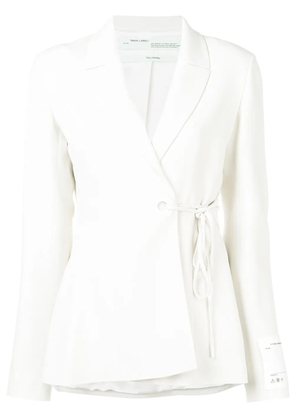 Off-White wrap-around blazer