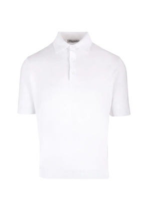 Al Duca D’Aosta 1902 ribbed-trim polo shirt - White