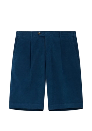 PT Torino pleated corduroy shorts - Blue
