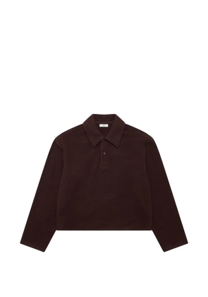 Rier polo-collar sweater - Brown