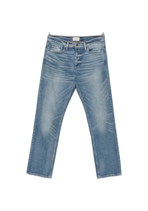 ANTIK DENIM distressed straight-leg jeans - Blue