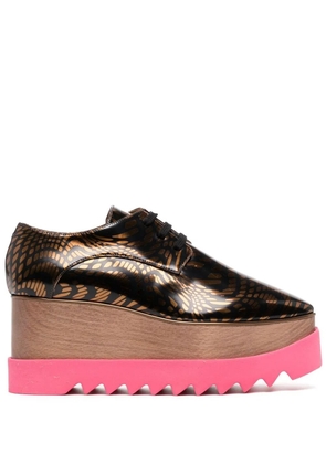Stella McCartney Elyse platform shoes - Brown