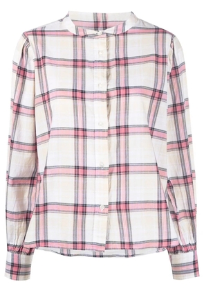 Woolrich check-print cotton shirt - White