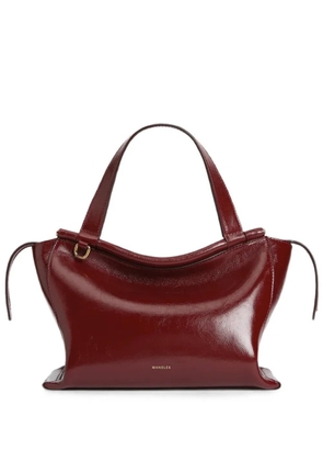 Wandler Ida suede handbag - Brown