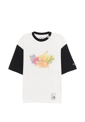 Maison MIHARA YASUHIRO fruit-print T-shirt - White