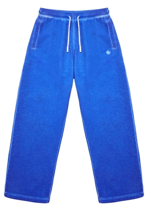 COUNTY OF MILAN Cross drawstring track pants - Blue