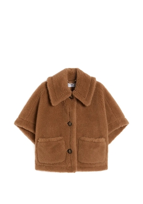 Max Mara Teddy button-up jacket - Brown