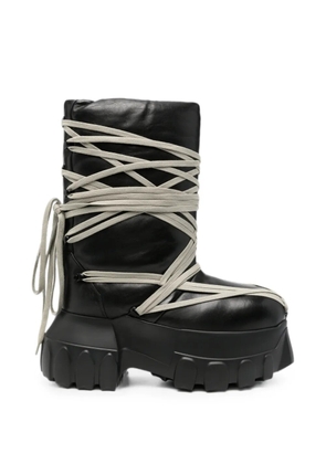 Rick Owens Mega Bumper lace-up boots - Black