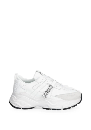 Just Cavalli logo-patch sneakers - White