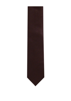 TOM FORD herringbone-pattern tie - Red