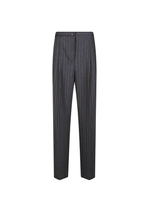 PINKO pinstripe pleated trousers - Grey