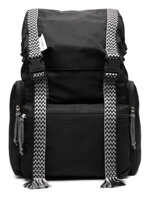 Lanvin Curb strap-detail backpack - Black