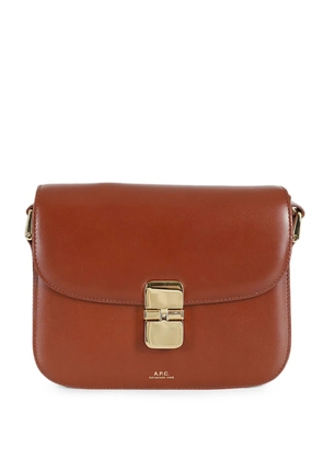 A.P.C. Grace Small shoulder bag - Brown