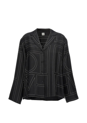 TOTEME silk shirt - Black