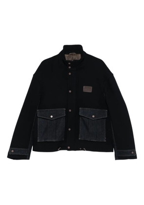 Emporio Armani patch-pocket jacket - Blue