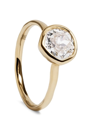 Monica Vinader MV Siren™ Solitaire diamond ring - Gold