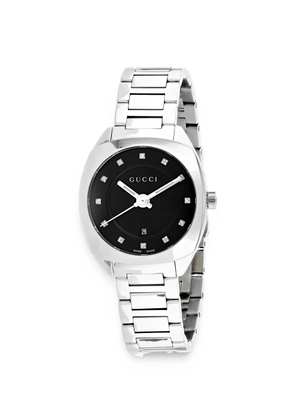Gucci round 30mm watch - Black