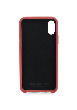 DSQUARED2 logo-print iPhone X case