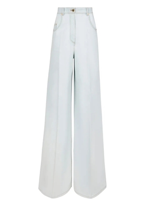 Nina Ricci high-waisted flared jeans - Blue