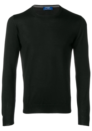 Barba long sleeve jumper - Black