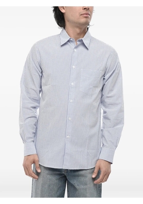 Paolo Pecora striped breast-pocket shirt - White
