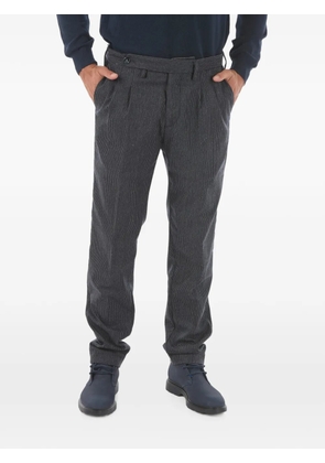 Cruna pinstriped trousers - Grey