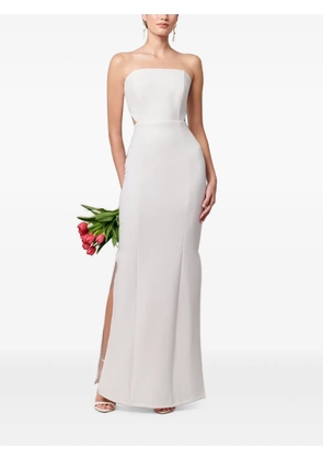 WILLA Marla strapless maxi dress - White