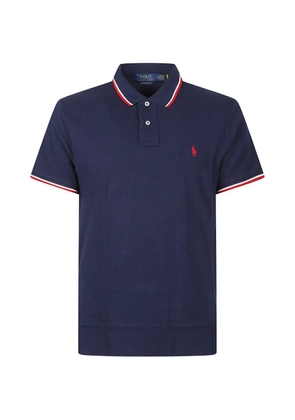 Polo Ralph Lauren logo-embroidered polo shirt - Blue