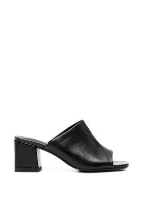 LINDA BAUMANN open-toe block-heel sandals - Black
