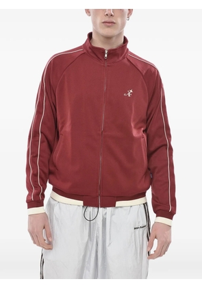 Awake NY logo-embroidered zip-up track jacket