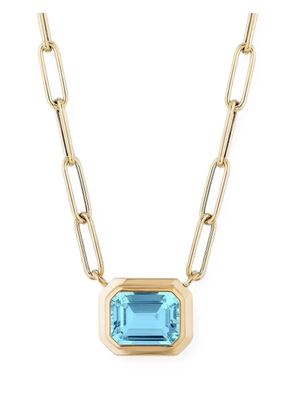 Goshwara Manhattan blue topaz necklace - Gold