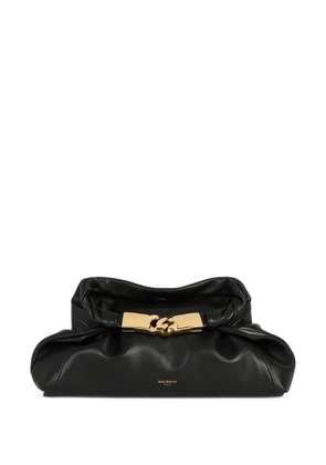 Balmain Dinner At 8 small smooth leather bag - Black