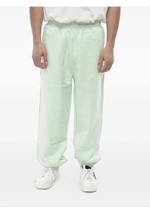 Awake NY logo-embroidered track pants - Green