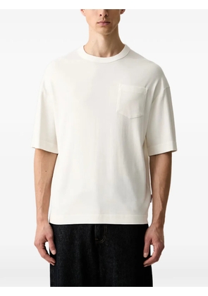 Joop! patch-pocket T-shirt - Neutrals