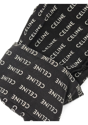 Celine Pre-Owned 2010s logo-print shirt - Black