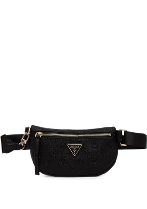 GUESS USA Devon logo-debossed belt bag - Black
