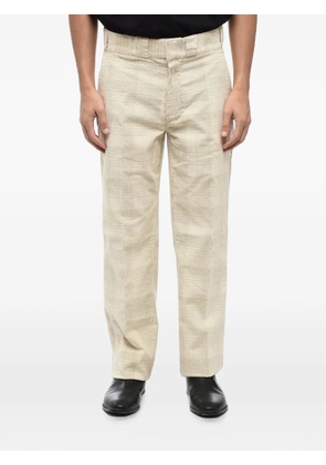 DICKIES checked corduroy trousers - Neutrals