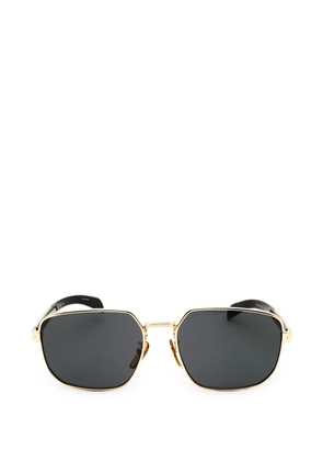DAVID BECKHAM EYEWEAR full-rim sunglasses - Gold