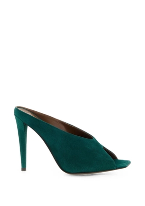 Giuseppe Zanotti Intriigo Cluedo suede sandals - Green