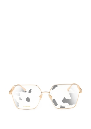 Philipp Plein Eyewear geometric-frame glasses - Gold