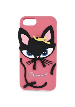 DSQUARED2 Black Cat iPhone cover - Pink