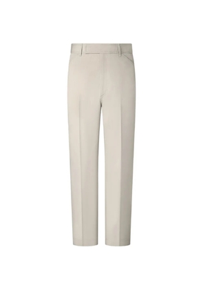 Thom Browne tapered chino trousers - Neutrals