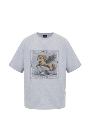ETRO pegasus-print T-shirt - Grey
