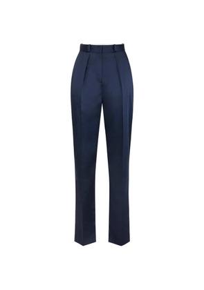 Elisabetta Franchi stretch satin trousers - Blue